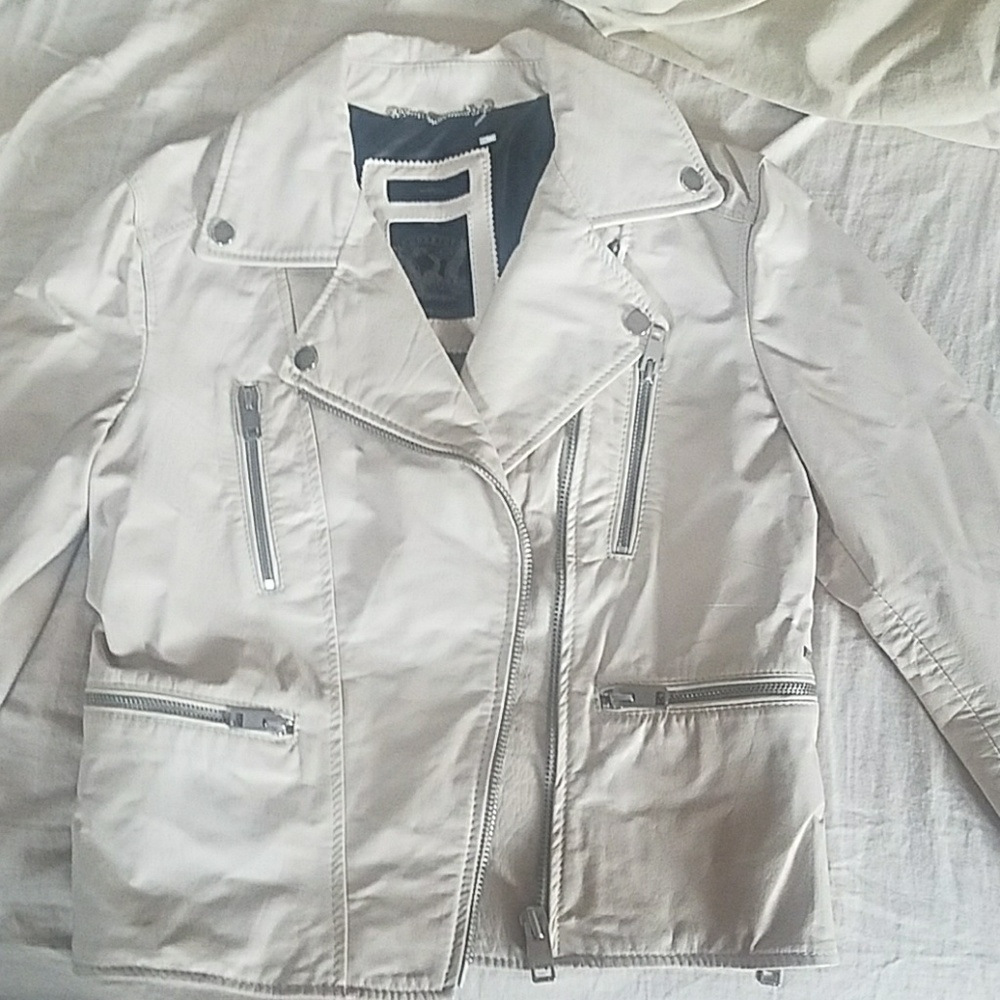 diesel authentic leather jacket